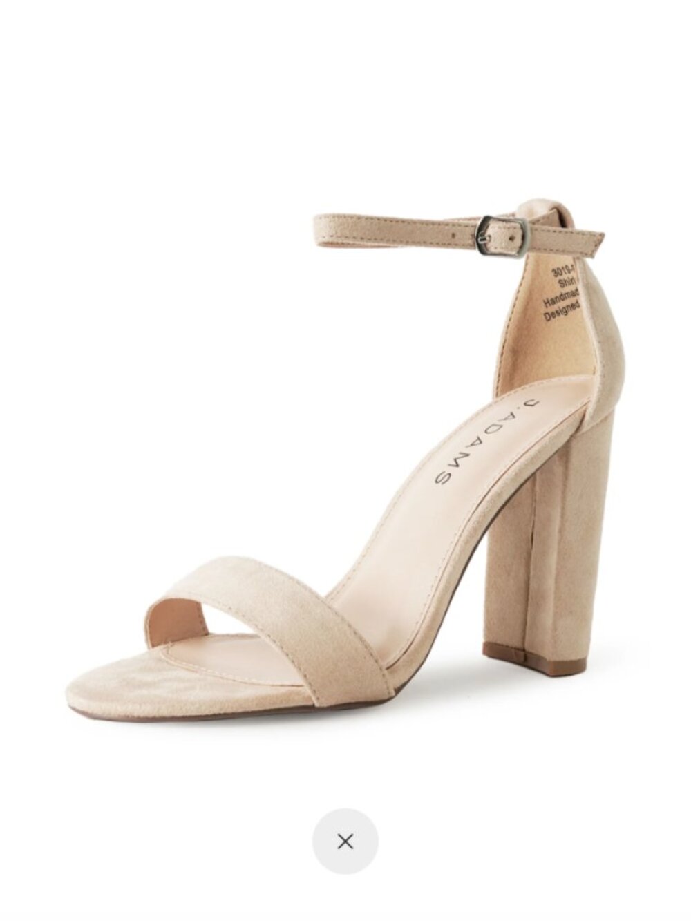 J. Adams Shirley Comfortable High Heel Taupe Suede Size 11 - NWOT